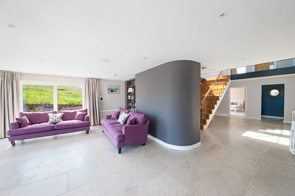 Living room to hall w